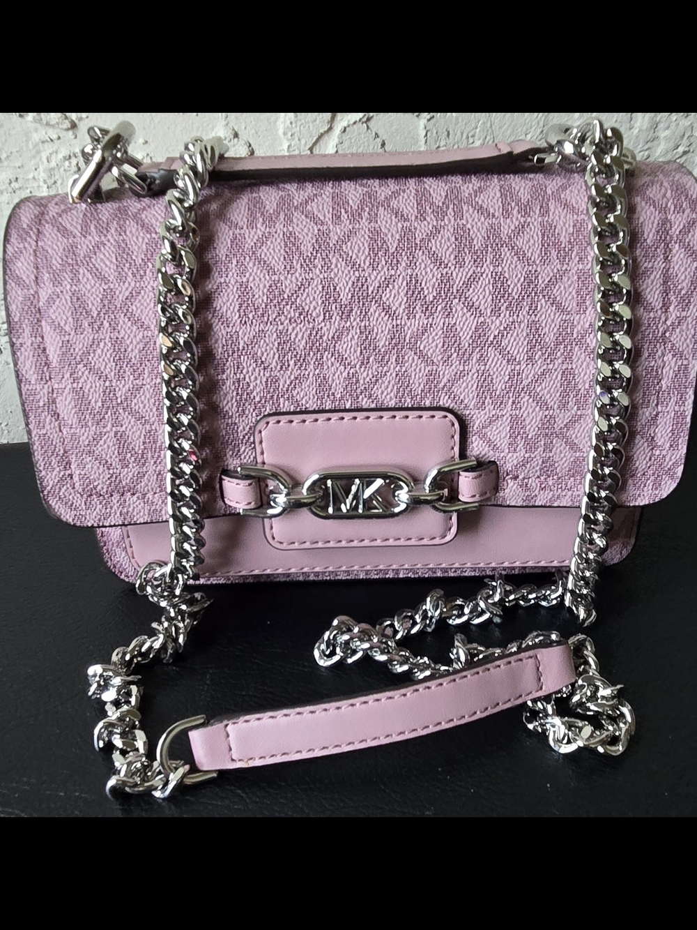 Michael Kors Pink Chain Shoulder Bag
